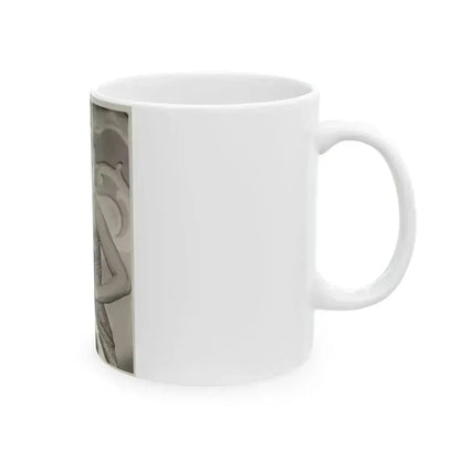 Adele Jergens #185 (Vintage Female Icon) White Coffee Mug - Go Mug Yourself