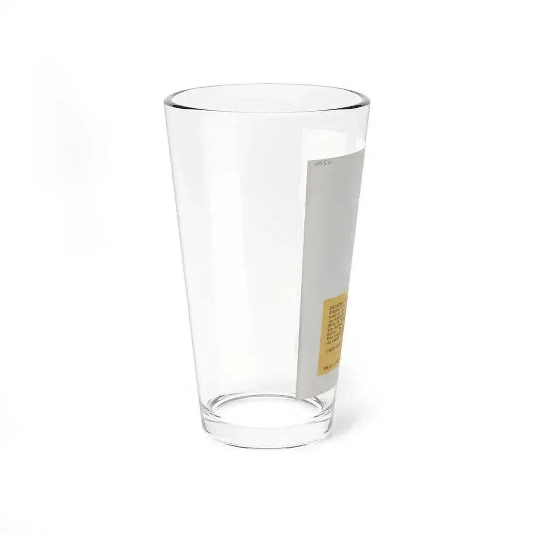 Adele Jergens #189 - 8x10 Vintage B&W Glamour Portrait from 1952 1 (Vintage Female Icon) Pint Glass 16oz - Go Mug Yourself