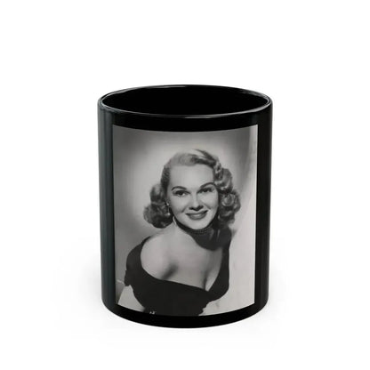 Adele Jergens #189 - 8x10 Vintage B&W Glamour Portrait from 1952 (Vintage Female Icon) Black Coffee Mug 11oz - Go Mug Yourself