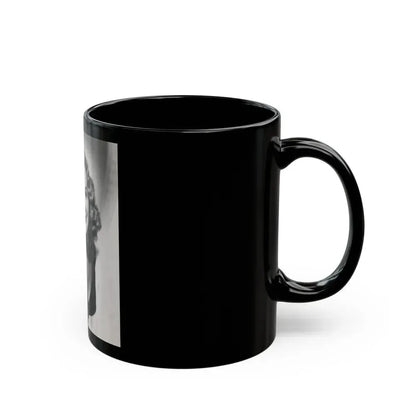 Adele Jergens #189 - 8x10 Vintage B&W Glamour Portrait from 1952 (Vintage Female Icon) Black Coffee Mug - Go Mug Yourself