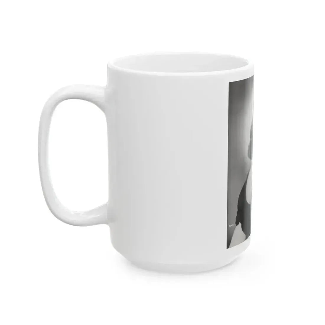 Adele Jergens #189 - 8x10 Vintage B&W Glamour Portrait from 1952 (Vintage Female Icon) White Coffee Mug - Go Mug Yourself