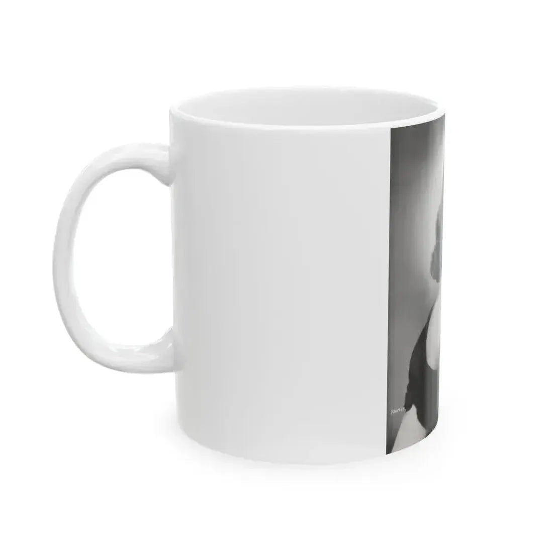 Adele Jergens #189 - 8x10 Vintage B&W Glamour Portrait from 1952 (Vintage Female Icon) White Coffee Mug - Go Mug Yourself