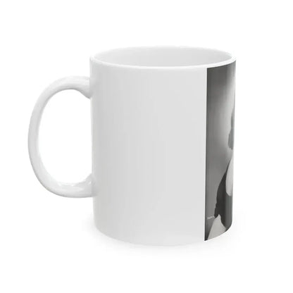 Adele Jergens #189 - 8x10 Vintage B&W Glamour Portrait from 1952 (Vintage Female Icon) White Coffee Mug - Go Mug Yourself