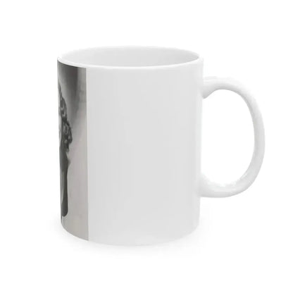 Adele Jergens #189 - 8x10 Vintage B&W Glamour Portrait from 1952 (Vintage Female Icon) White Coffee Mug - Go Mug Yourself