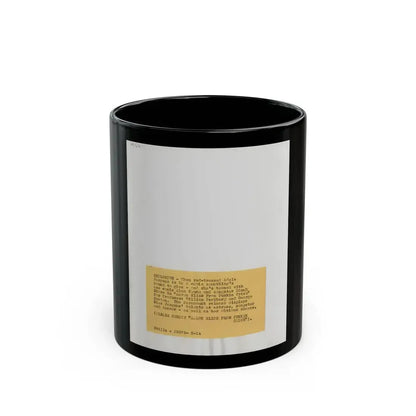 Adele Jergens #189 - 8x10 Vintage B&W Glamour Portrait from 1952_1 (Vintage Female Icon) Black Coffee Mug 11oz - Go Mug Yourself