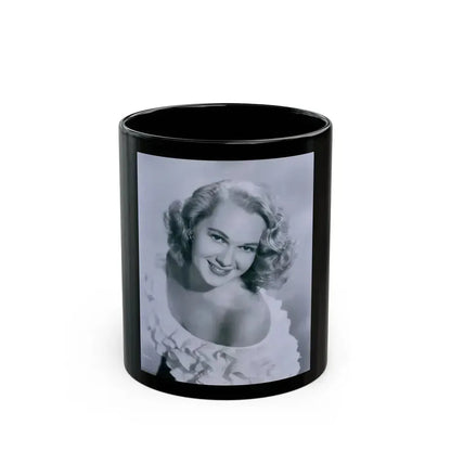 Adele Jergens #190 (Vintage Female Icon) Black Coffee Mug 11oz - Go Mug Yourself
