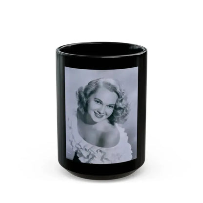 Adele Jergens #190 (Vintage Female Icon) Black Coffee Mug 15oz - Go Mug Yourself