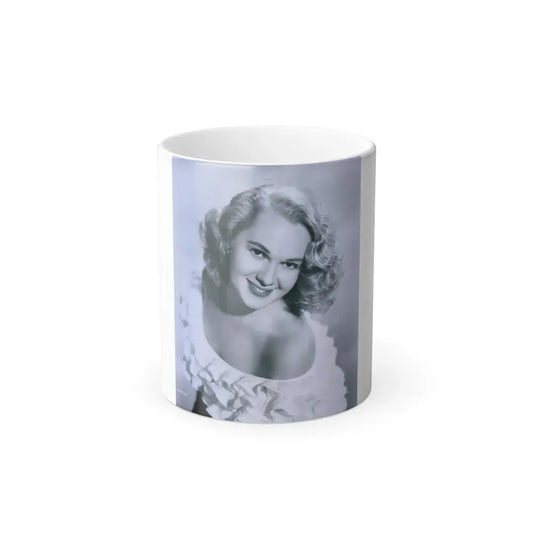 Adele Jergens #190 (Vintage Female Icon) Color Changing Coffee Mug 11oz - Go Mug Yourself