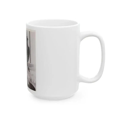 Adele Jergens #191 (Vintage Female Icon) White Coffee Mug - Go Mug Yourself