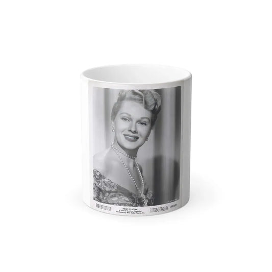 Adele Jergens #195 (Vintage Female Icon) Color Changing Coffee Mug 11oz - Go Mug Yourself