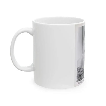Adele Jergens #195 (Vintage Female Icon) White Coffee Mug - Go Mug Yourself