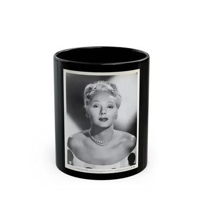 Adele Jergens #197 - 8x10 Vintage B&W Glamour Promo Portait for ''The Woman From Tangier'' '48 (Vintage Female Icon) Black Coffee Mug 11oz - Go Mug Yourself