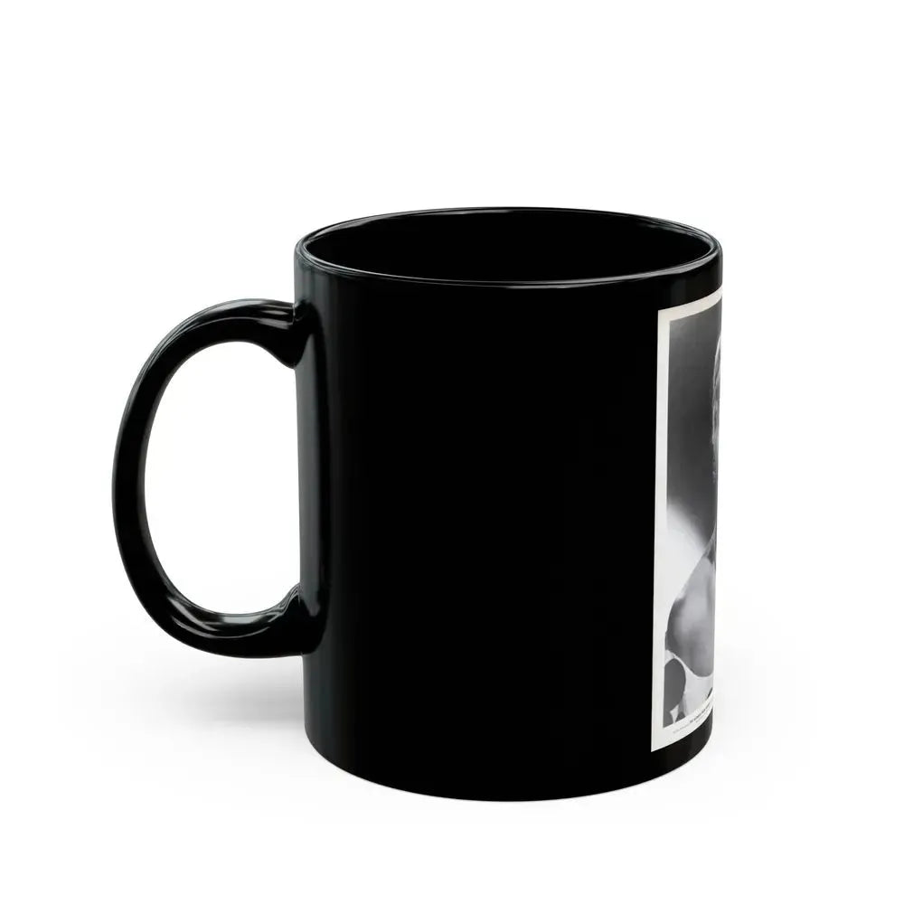 Adele Jergens #197 - 8x10 Vintage B&W Glamour Promo Portait for ''The Woman From Tangier'' '48 (Vintage Female Icon) Black Coffee Mug - Go Mug Yourself