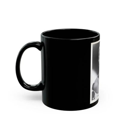 Adele Jergens #197 - 8x10 Vintage B&W Glamour Promo Portait for ''The Woman From Tangier'' '48 (Vintage Female Icon) Black Coffee Mug - Go Mug Yourself