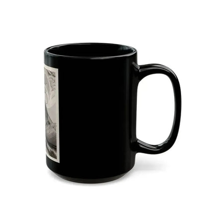 Adele Jergens #199 (Vintage Female Icon) Black Coffee Mug - Go Mug Yourself