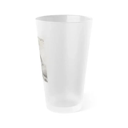 Adele Jergens #199 (Vintage Female Icon) Frosted Pint Glass 16oz - Go Mug Yourself