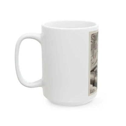 Adele Jergens #199 (Vintage Female Icon) White Coffee Mug - Go Mug Yourself
