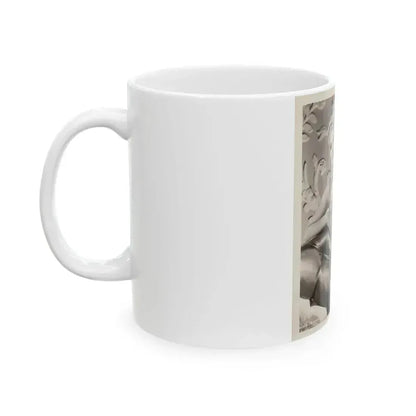Adele Jergens #199 (Vintage Female Icon) White Coffee Mug - Go Mug Yourself