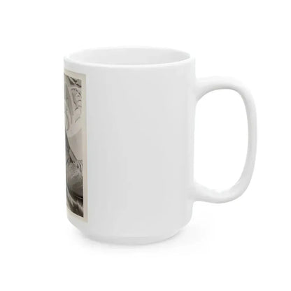 Adele Jergens #199 (Vintage Female Icon) White Coffee Mug - Go Mug Yourself