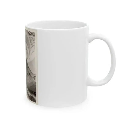 Adele Jergens #199 (Vintage Female Icon) White Coffee Mug - Go Mug Yourself
