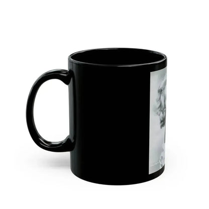 Adele Jergens #203 (Vintage Female Icon) Black Coffee Mug - Go Mug Yourself