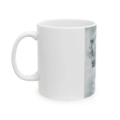 Adele Jergens #203 (Vintage Female Icon) White Coffee Mug - Go Mug Yourself