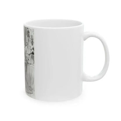Adele Jergens #205 (Vintage Female Icon) White Coffee Mug - Go Mug Yourself