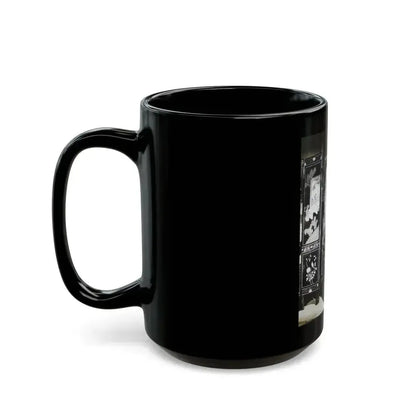 Adele Jergens #206 (Vintage Female Icon) Black Coffee Mug - Go Mug Yourself