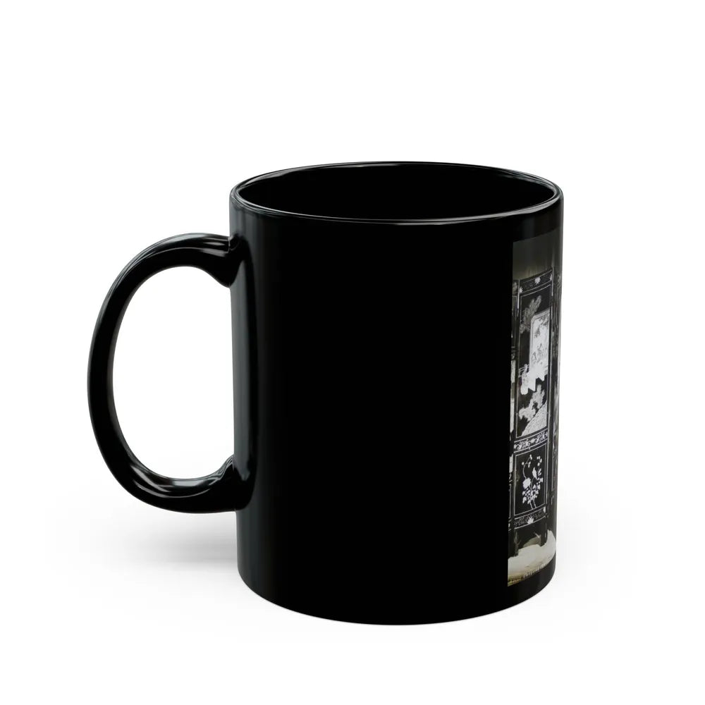 Adele Jergens #206 (Vintage Female Icon) Black Coffee Mug-Go Mug Yourself