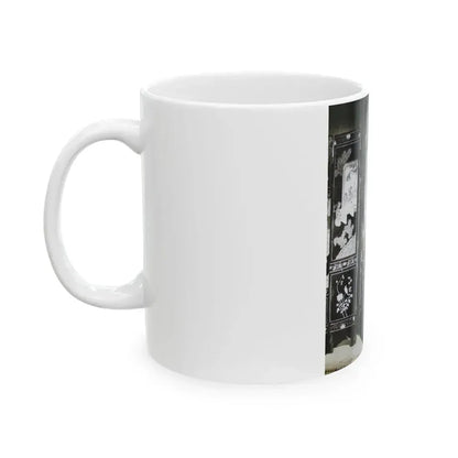 Adele Jergens #206 (Vintage Female Icon) White Coffee Mug - Go Mug Yourself