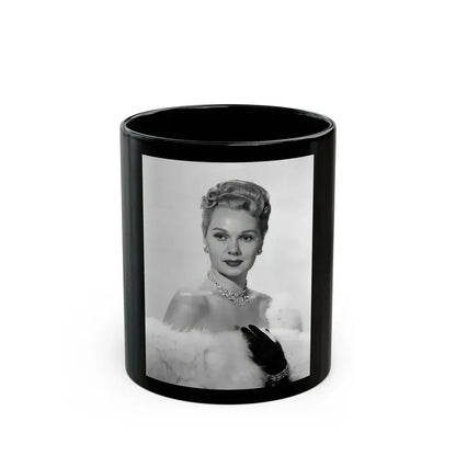 Adele Jergens #210 (Vintage Female Icon) Black Coffee Mug 11oz - Go Mug Yourself
