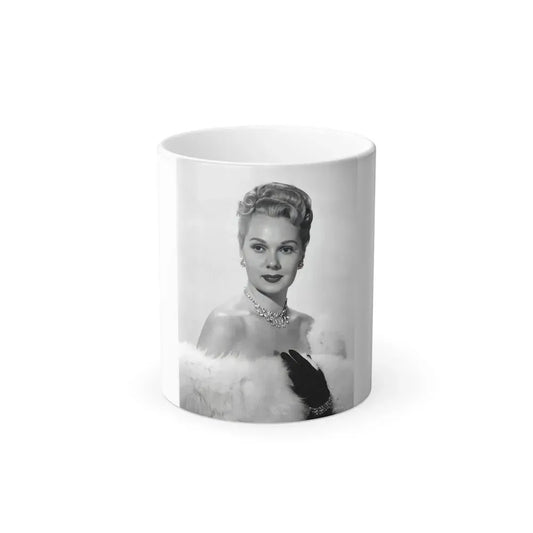 Adele Jergens #210 (Vintage Female Icon) Color Changing Coffee Mug 11oz - Go Mug Yourself