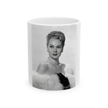 Adele Jergens #210 (Vintage Female Icon) White Coffee Mug 11oz - Go Mug Yourself