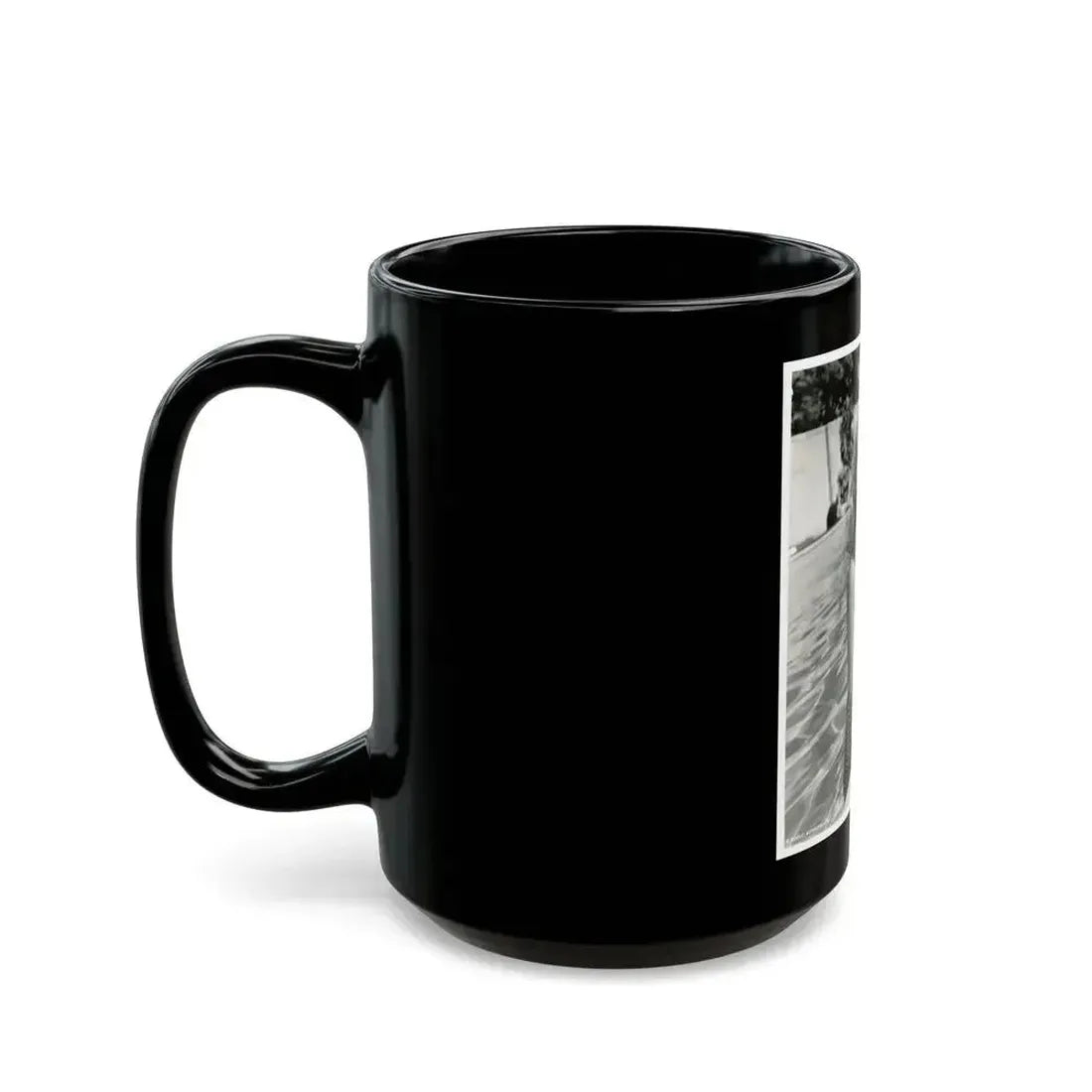 Adele Jergens #211 (Vintage Female Icon) Black Coffee Mug - Go Mug Yourself