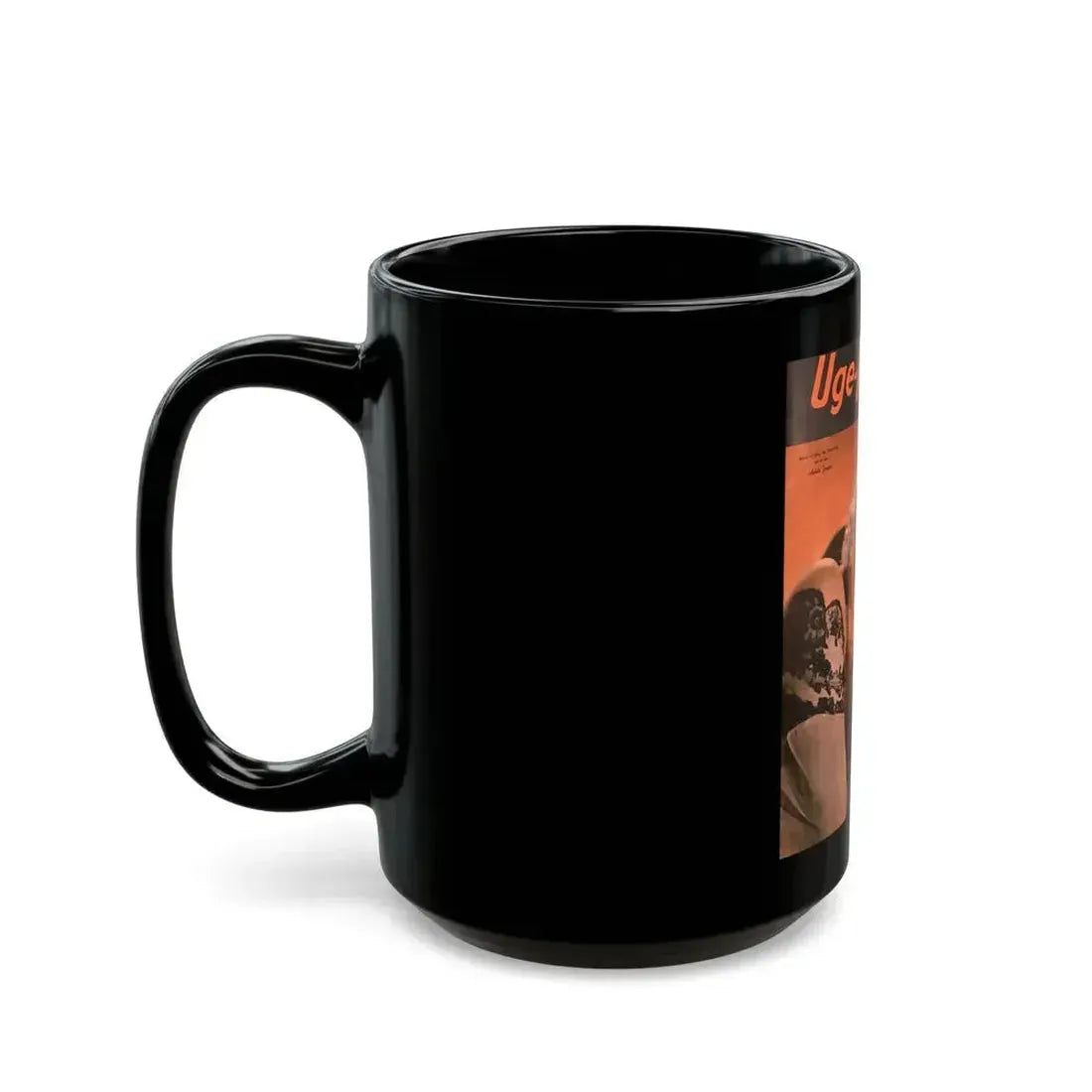 Adele Jergens #212 - Mag. Cover (Vintage Female Icon) Black Coffee Mug - Go Mug Yourself