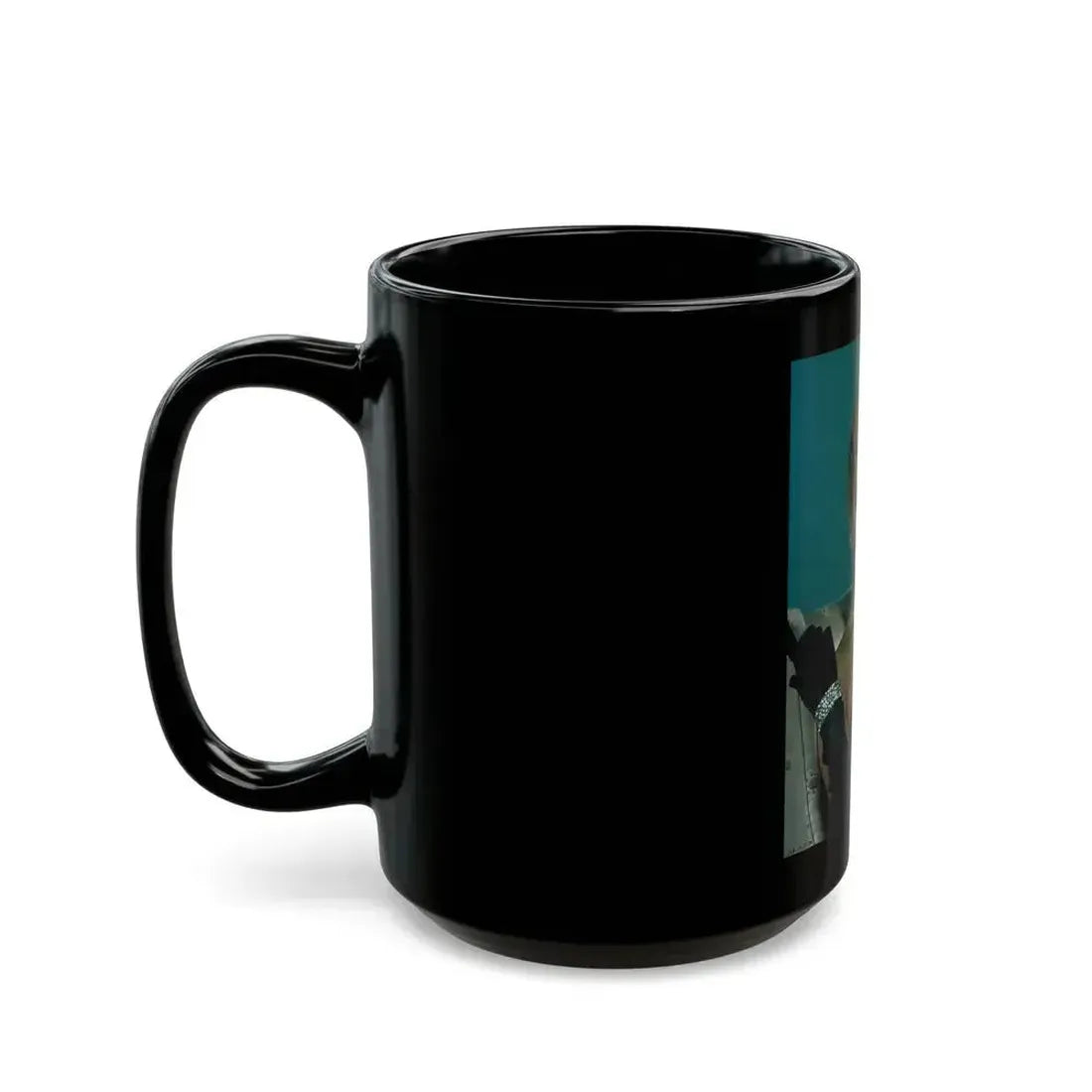 Adele Jergens #213 (Vintage Female Icon) Black Coffee Mug - Go Mug Yourself