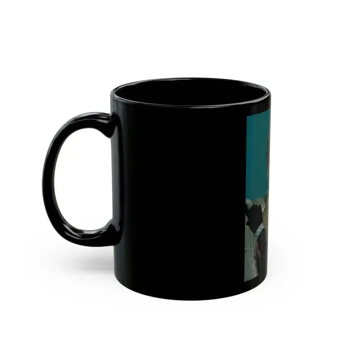 Adele Jergens #213 (Vintage Female Icon) Black Coffee Mug - Go Mug Yourself
