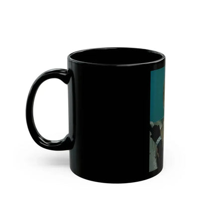 Adele Jergens #213 (Vintage Female Icon) Black Coffee Mug - Go Mug Yourself