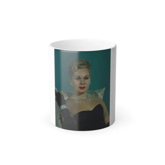 Adele Jergens #213 (Vintage Female Icon) Color Changing Coffee Mug 11oz - Go Mug Yourself