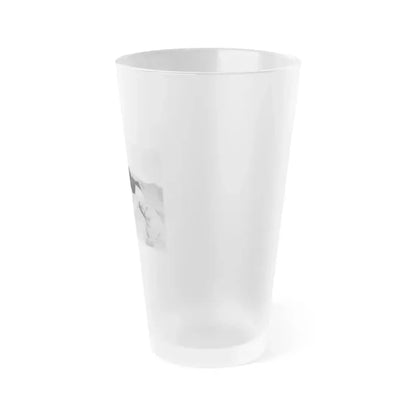 Adele Jergens #214 (Vintage Female Icon) Frosted Pint Glass 16oz - Go Mug Yourself