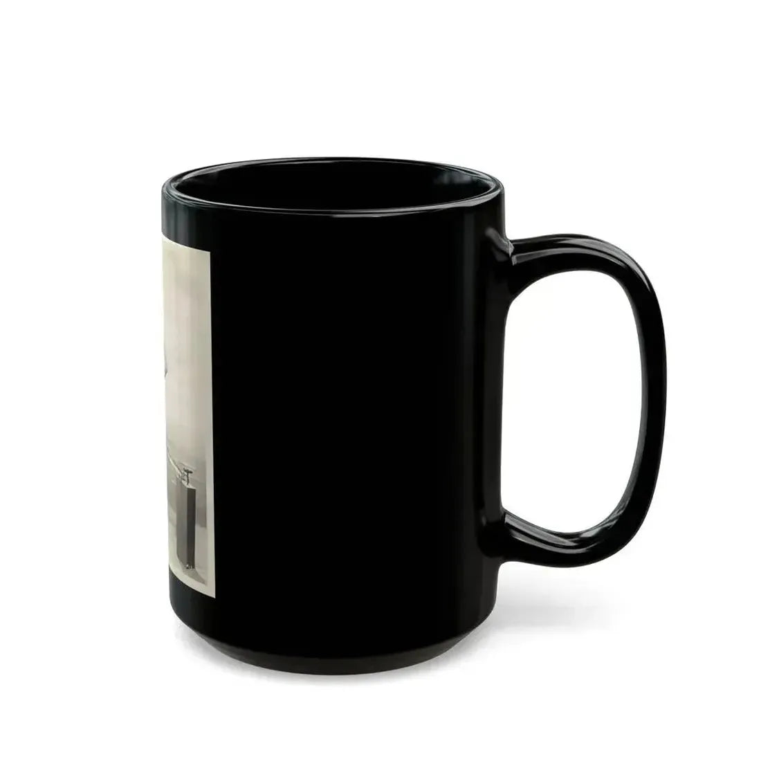 Adele Jergens #216 (Vintage Female Icon) Black Coffee Mug - Go Mug Yourself