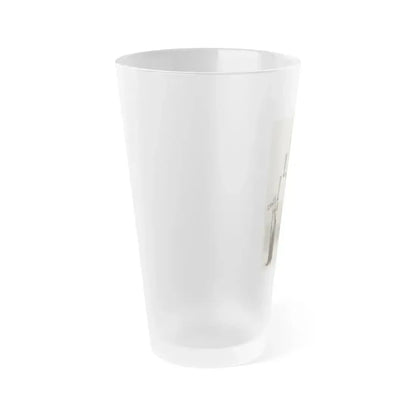 Adele Jergens #216 (Vintage Female Icon) Frosted Pint Glass 16oz - Go Mug Yourself