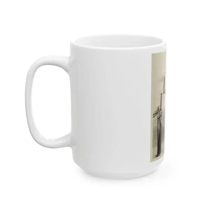 Adele Jergens #216 (Vintage Female Icon) White Coffee Mug - Go Mug Yourself