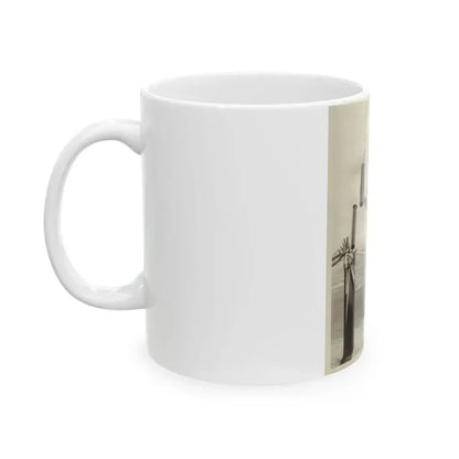 Adele Jergens #216 (Vintage Female Icon) White Coffee Mug - Go Mug Yourself