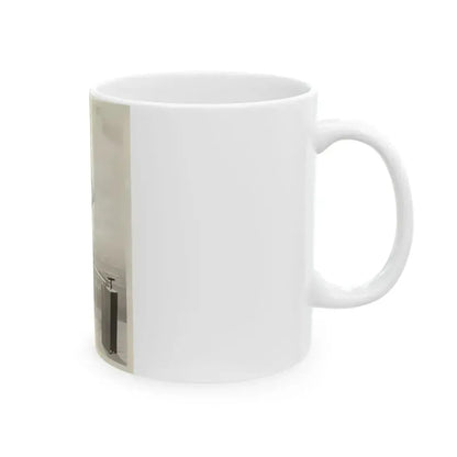 Adele Jergens #216 (Vintage Female Icon) White Coffee Mug - Go Mug Yourself