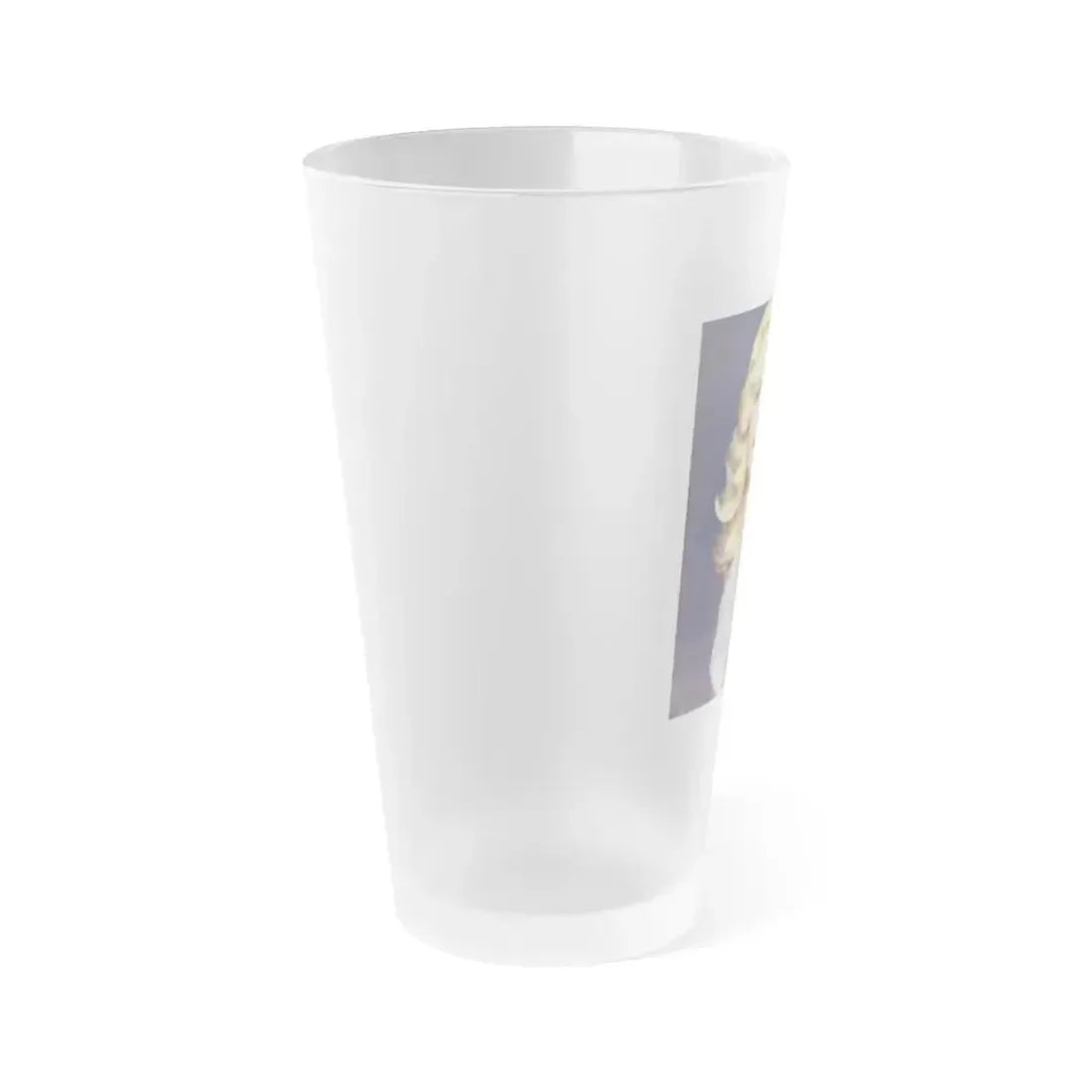 Adele Jergens #218 (Vintage Female Icon) Frosted Pint Glass 16oz - Go Mug Yourself