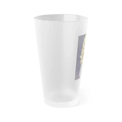 Adele Jergens #218 (Vintage Female Icon) Frosted Pint Glass 16oz - Go Mug Yourself
