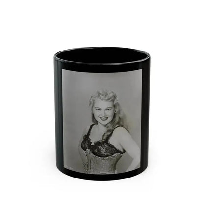 Adele Jergens #225 (Vintage Female Icon) Black Coffee Mug 11oz - Go Mug Yourself