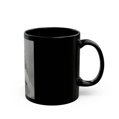 Adele Jergens #225 (Vintage Female Icon) Black Coffee Mug - Go Mug Yourself