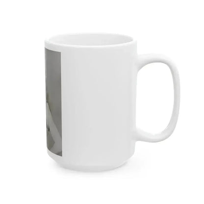 Adele Jergens #225 (Vintage Female Icon) White Coffee Mug - Go Mug Yourself